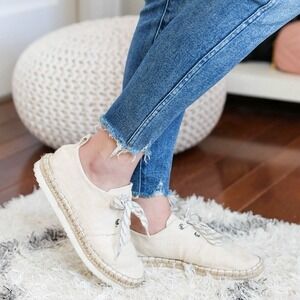 Universal Thread Cream Joelle Espadrille Shoes Sneakers